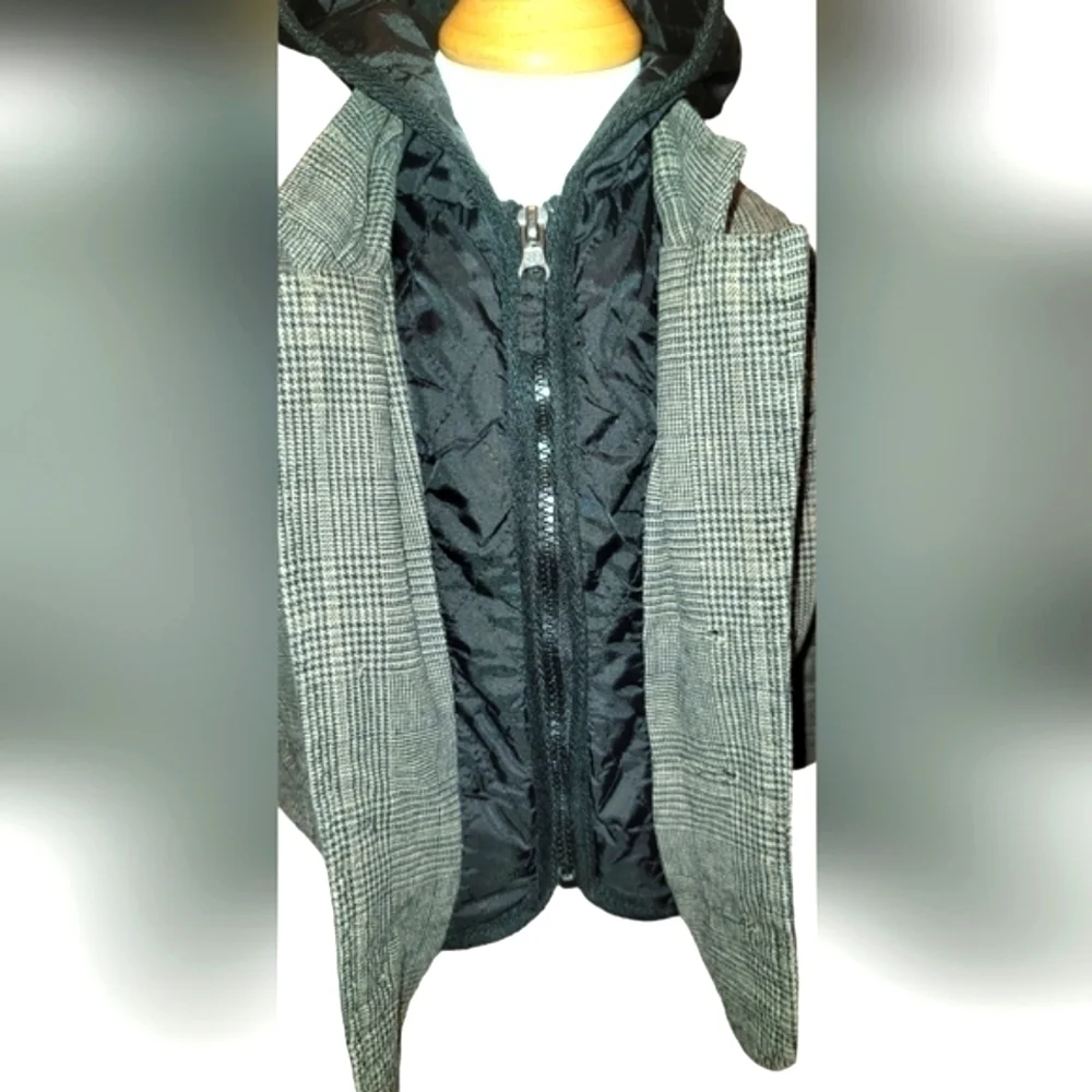 CHILDREN'S Place Tweed Hooded Coat